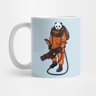 Panda astronaut illustration Mug